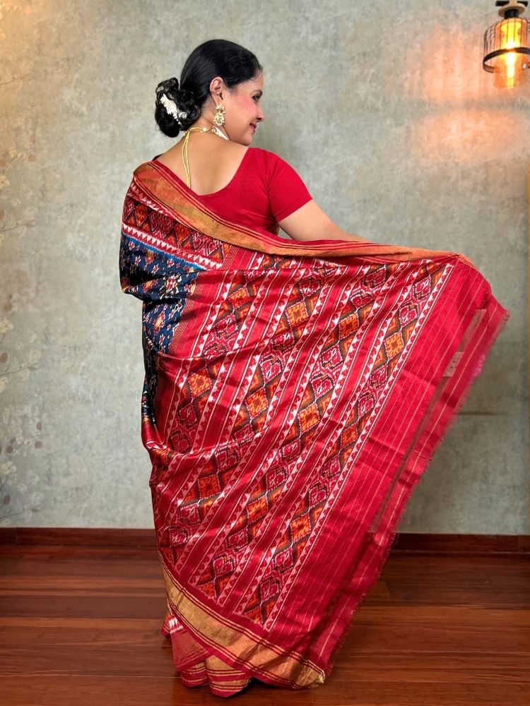 Pure Mulberry Silk Patola from Rajkot